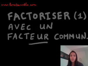 Factorisation d&rsquo;une expression [Vidéo](Seconde)