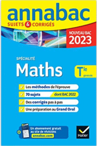 Annales bac sp&eacute;cialit&eacute; maths