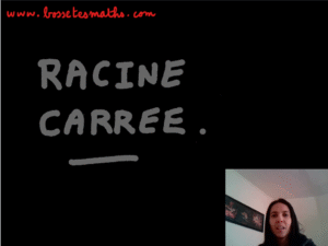 Racine carrée [Vidéo](Seconde)