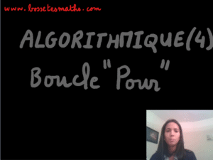 Algorithmique – Partie 4 [Vidéo]