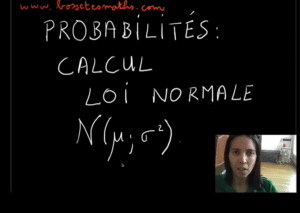 Probabilités : calculer avec une loi normale [Vidéo] (Terminale)