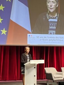 50 ans de féminisation de l’Ecole Polytechnique : j’ai assisté à la célébration en présence d’Elisabeth Borne, notre Première Ministre