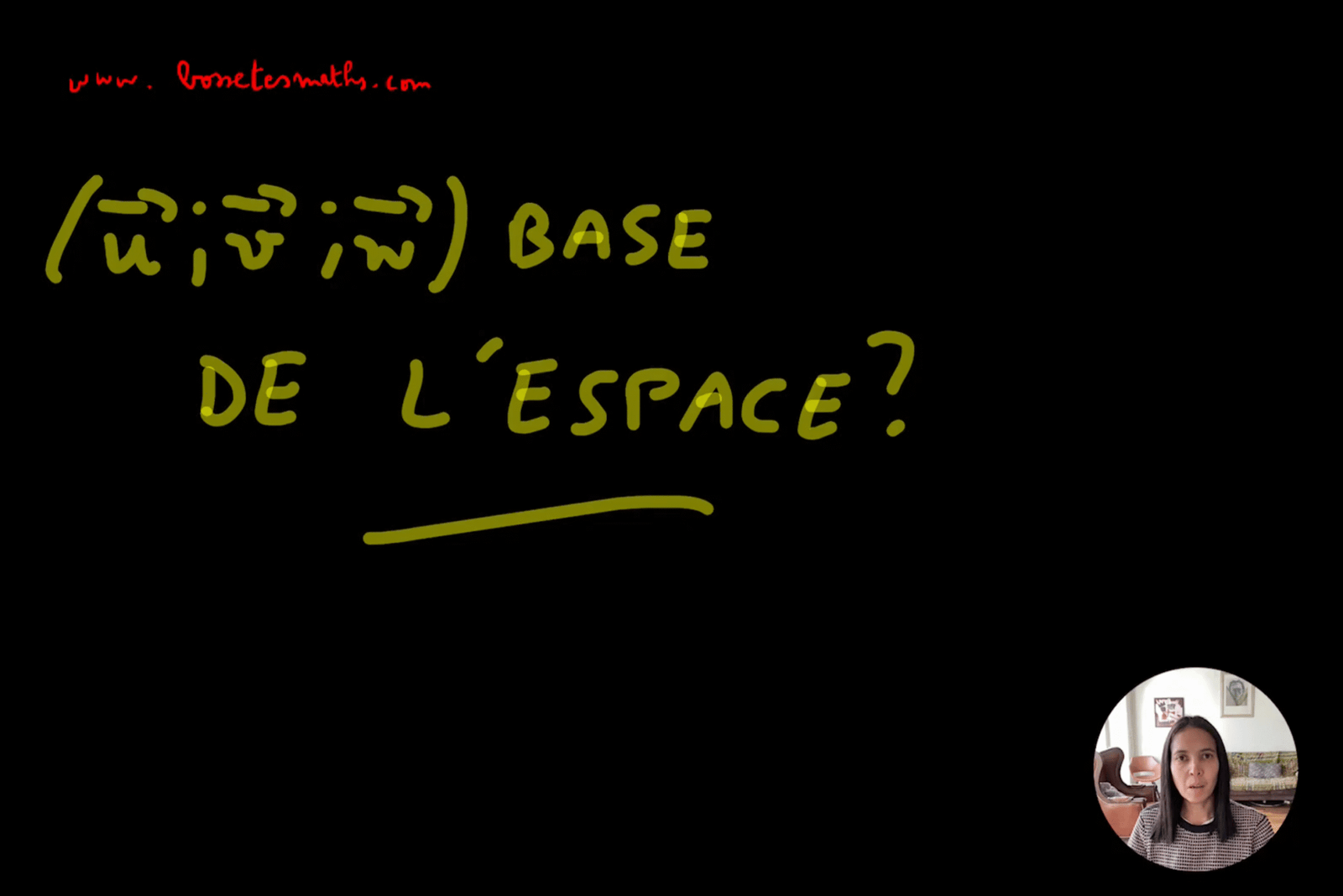 Base de l'espace